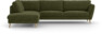 Madison - 3-sits soffa med divan vänster - Grön