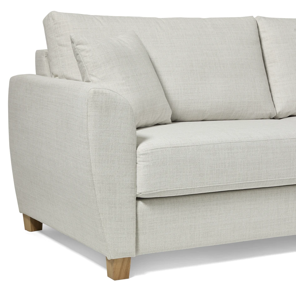 Vaxholm delux - Bäddsoffa 3-sits - Vit