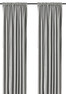Velvet - Gardin, 140x250 cm, 2-pack - Grå