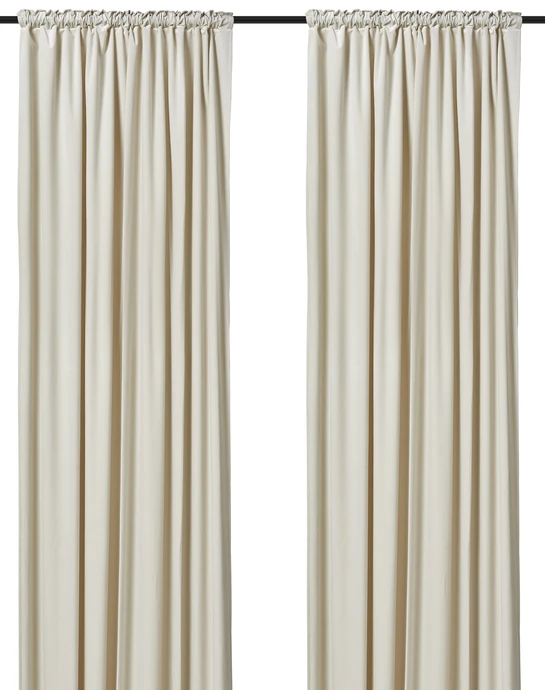 Velvet, Gardin, 140x250 cm, 2-pack