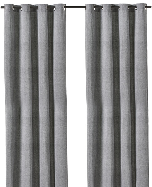 Recycle - Gardin 2-pack - Grå