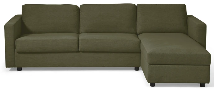 Lindö, Bäddsoffa 2,5-sits med schäslong, vändbar