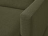 Lindö - Bäddsoffa 2,5-sits med schäslong, vändbar - Grön