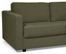 Lindö - Bäddsoffa 2,5-sits med schäslong, vändbar - Grön