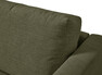 Lindö - Bäddsoffa 2,5-sits med schäslong, vändbar - Grön