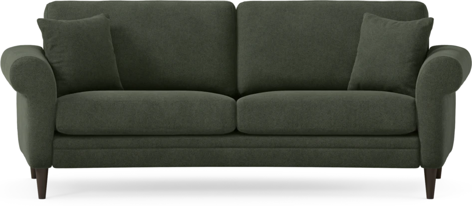 Eden - 2,5-sits soffa svängd - Grön
