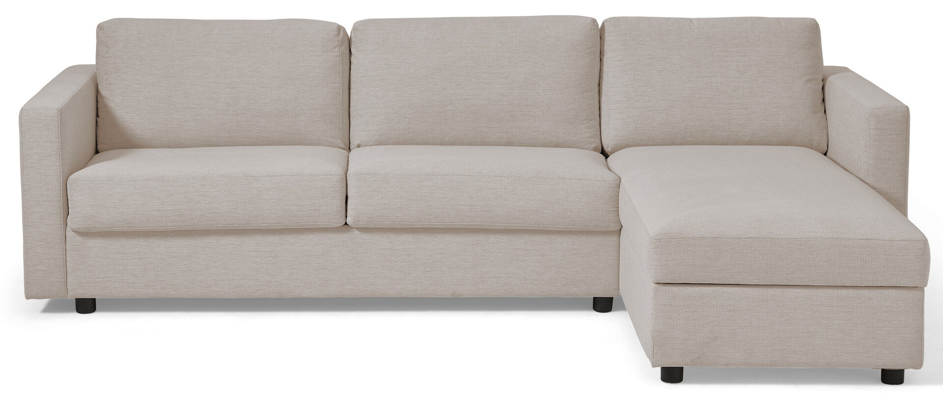 Lindö Pocket Bäddsoffa 2,5-sits med schäslong, vändbar | Mio
