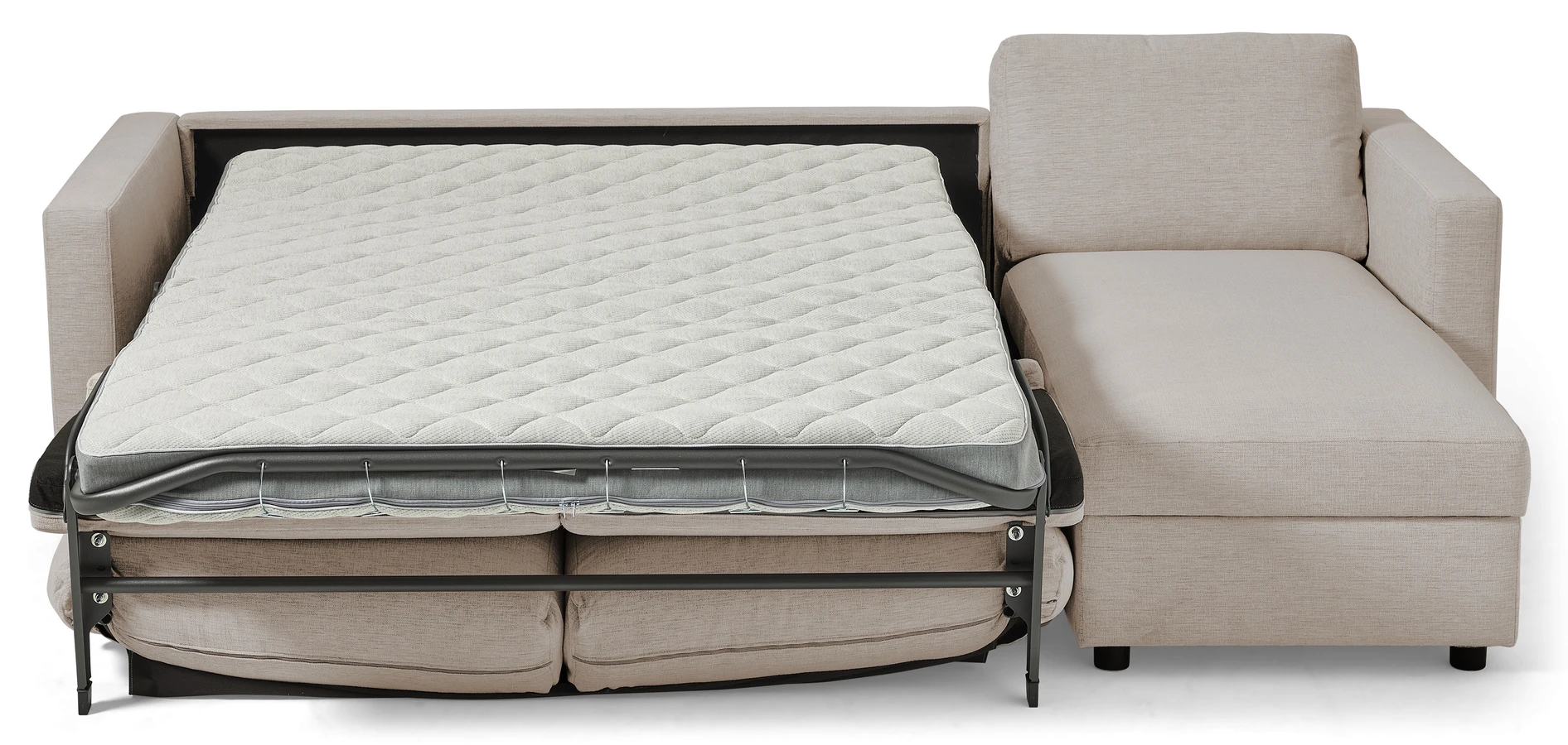 Lindö Pocket Bäddsoffa 2,5-sits med schäslong, vändbar | Mio
