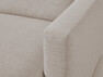 Lindö Pocket - Bäddsoffa 2,5-sits med schäslong, vändbar - Vit