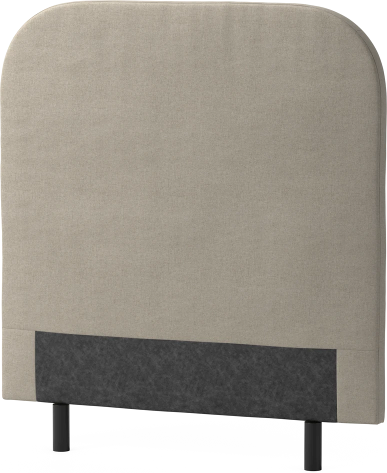 Delux Rundad - Sänggavel, 90-210 cm - Beige