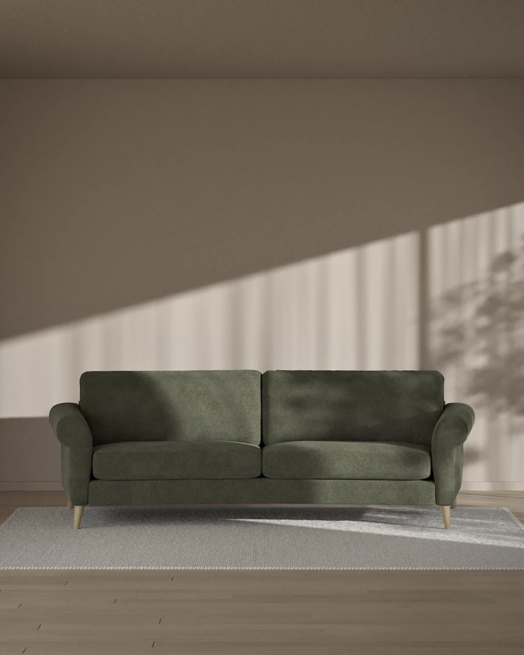 Bridge - 3-sits soffa svängd - inspiration
