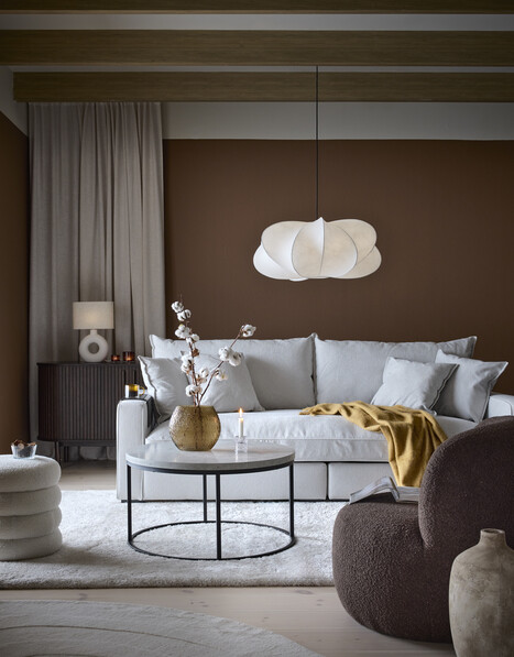 Rossi - 3-sits soffa, hel dyna - inspiration