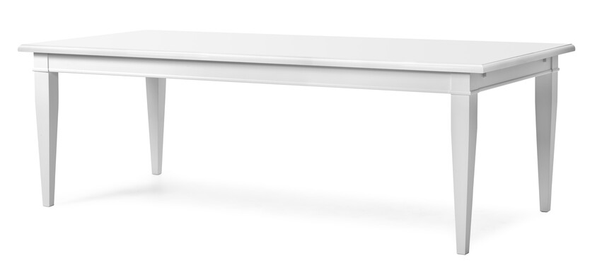 Wilma - Matbord, L 240 cm - Vit