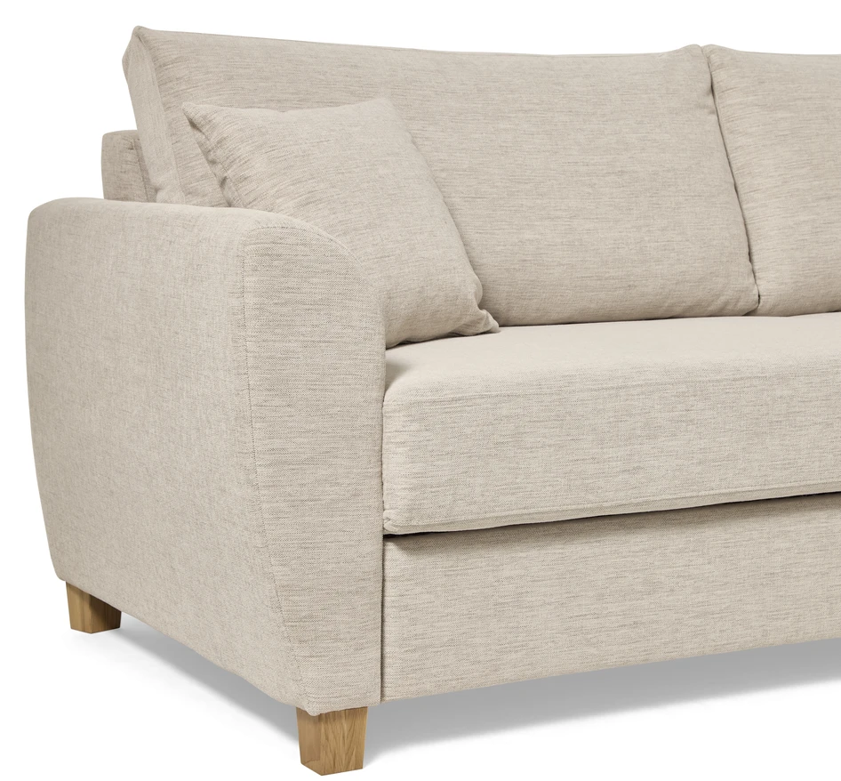 Vaxholm delux - Bäddsoffa 3-sits - Vit