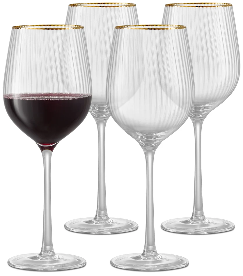 Palermo - Rödvinsglas, Ø 8,4 H 23 cm, 40 cl, 4-pack - Vit