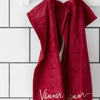 Vänner - Gästhandduk, 2-pack, 30x50 cm - inspiration