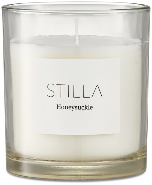 Stilla - Doftljus, Honeysuckle, brinntid 45 h, 300 gr - Vit