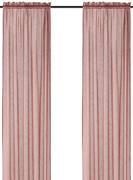 Cecilia - Gardin, 135x250 cm, 2-pack - Orange