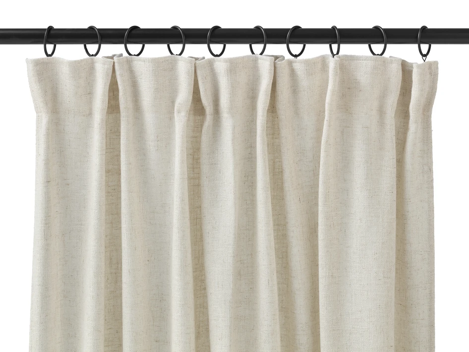 Linnelle - Gardin, 2-pack, 140x250 cm - Beige