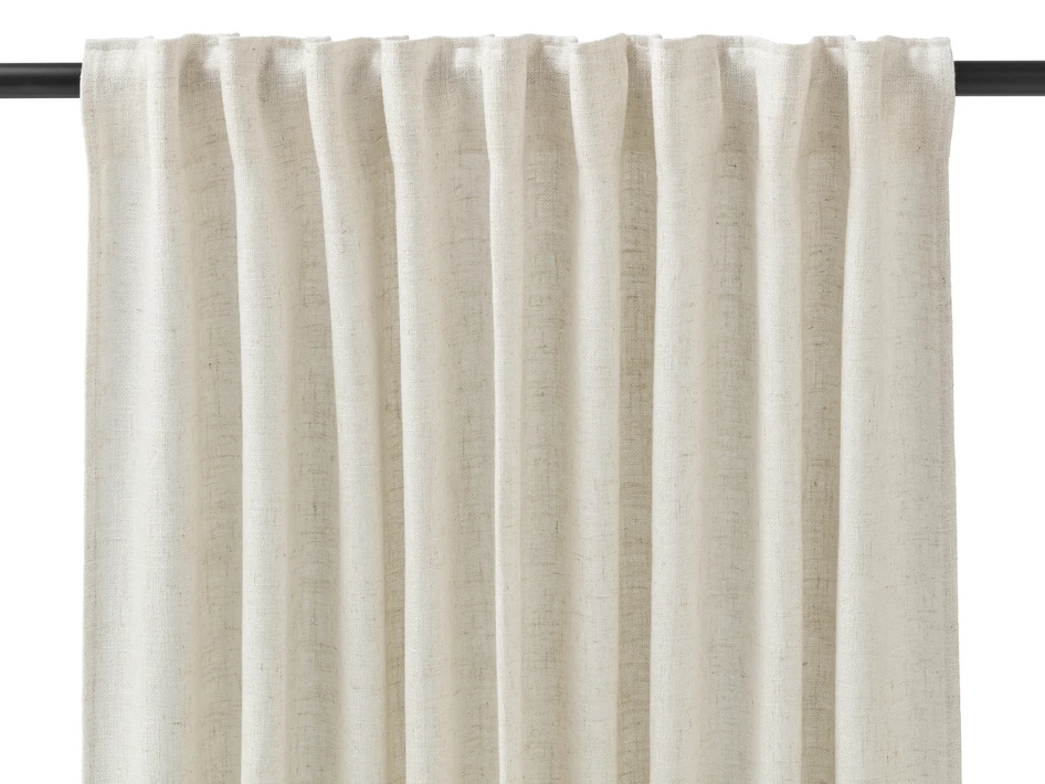 Linnelle - Gardin, 2-pack, 140x250 cm - Beige
