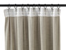 Linnelle - Gardin, 140x250 cm, 2-pack - Beige