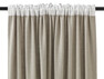 Linnelle - Gardin, 140x250 cm, 2-pack - Beige