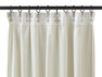 Carla - Gardin, 140x300 cm, 2-pack - Vit