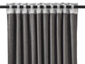 Carla - Gardin, 140x300 cm, 2-pack - Brun