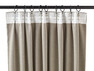 Dawn - Mörkläggningsgardin, 135x300 cm, 2-pack - Beige