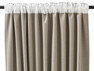Dawn - Mörkläggningsgardin, 135x300 cm, 2-pack - Beige