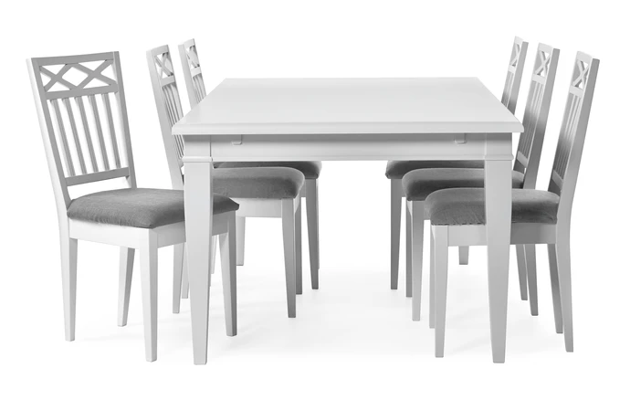 Wilma, Matgrupp med 6 stolar Wilma