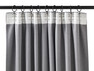 Dawn - Mörkläggningsgardin, 135x300 cm, 2-pack - Grå