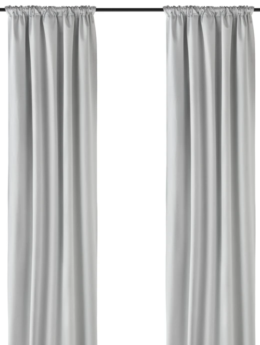 Dawn, Mörkläggningsgardin, 2-pack,135x300 cm
