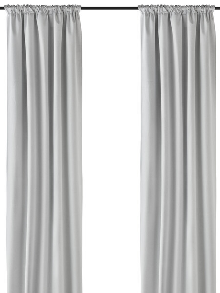 Dawn - Mörkläggningsgardin, 135x300 cm, 2-pack - Vit