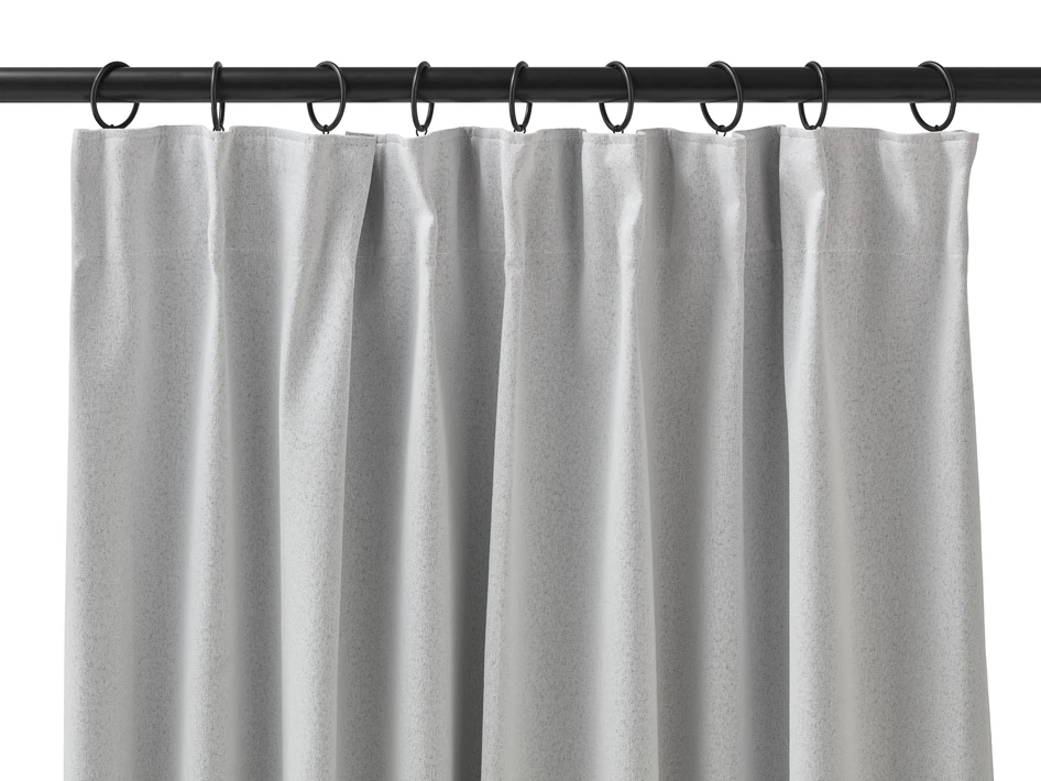 Dawn - Mörkläggningsgardin, 2-pack,135x300 cm - Vit