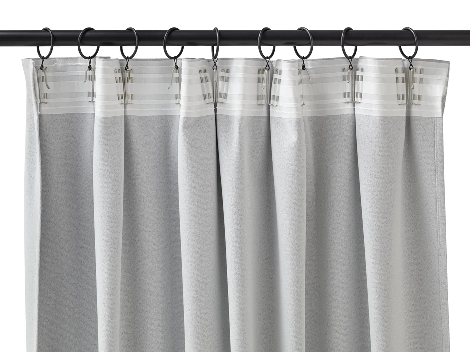 Dawn - Mörkläggningsgardin, 2-pack,135x300 cm - Vit