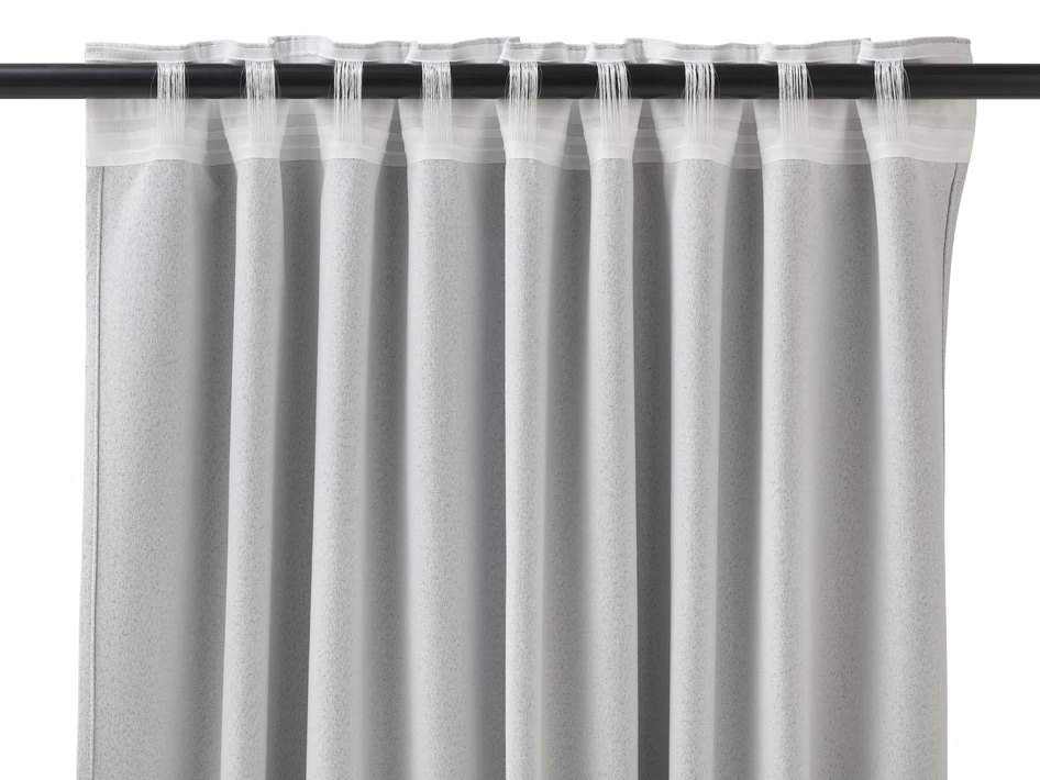 Dawn - Mörkläggningsgardin, 2-pack,135x300 cm - Vit