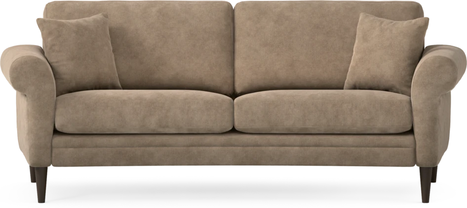 Eden - 2,5-sits soffa svängd - Beige