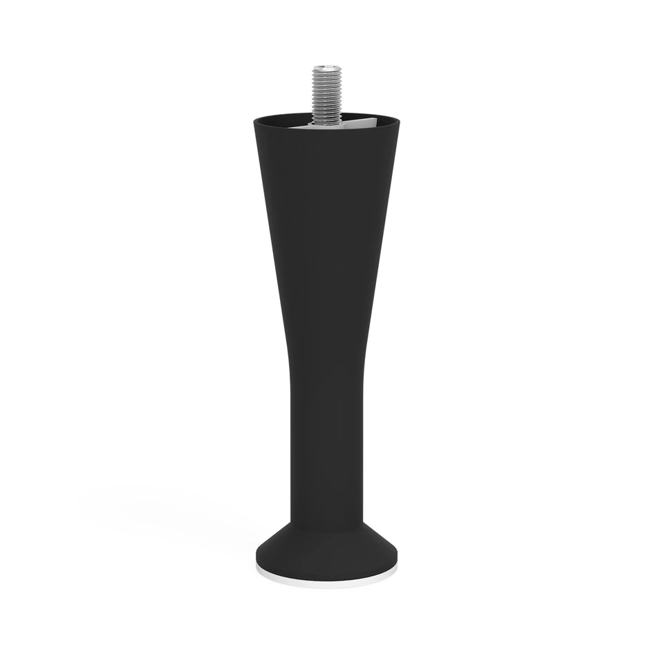 Cape svart metall - Sängben - Svart