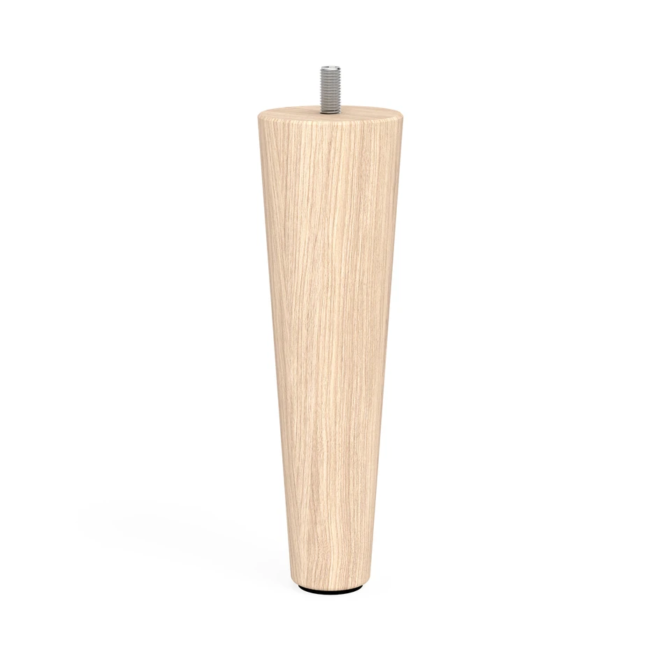 Cape vitpigmenterad ek - Sängben - Beige