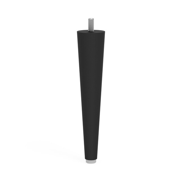 Cape Sharp svart - Sängben 4 pack - Svart