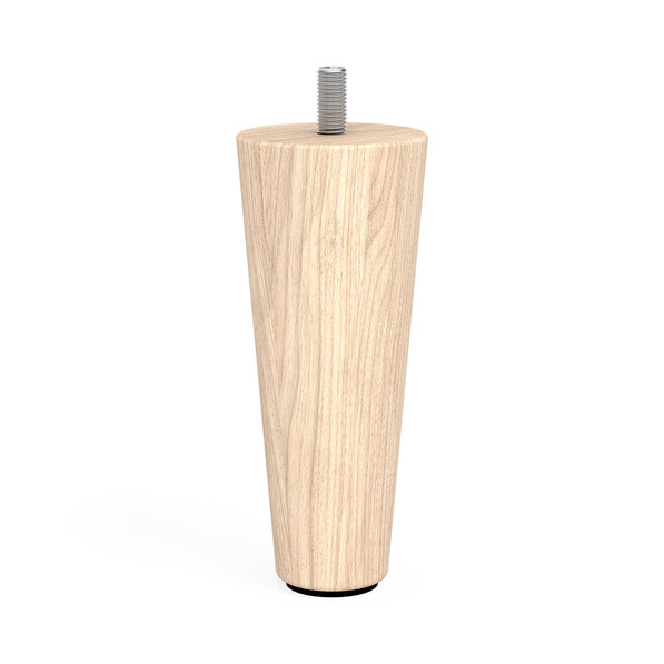 Cape vitpigmenterad ek - Sängben 4 pack - Beige