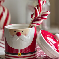 Santa Claus - Burk, H 19 Ø 14 cm - inspiration
