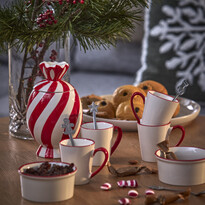 Glögg - Mugg, H 7,5 Ø 6,5 cm, 12 cl, 4-pack - inspiration