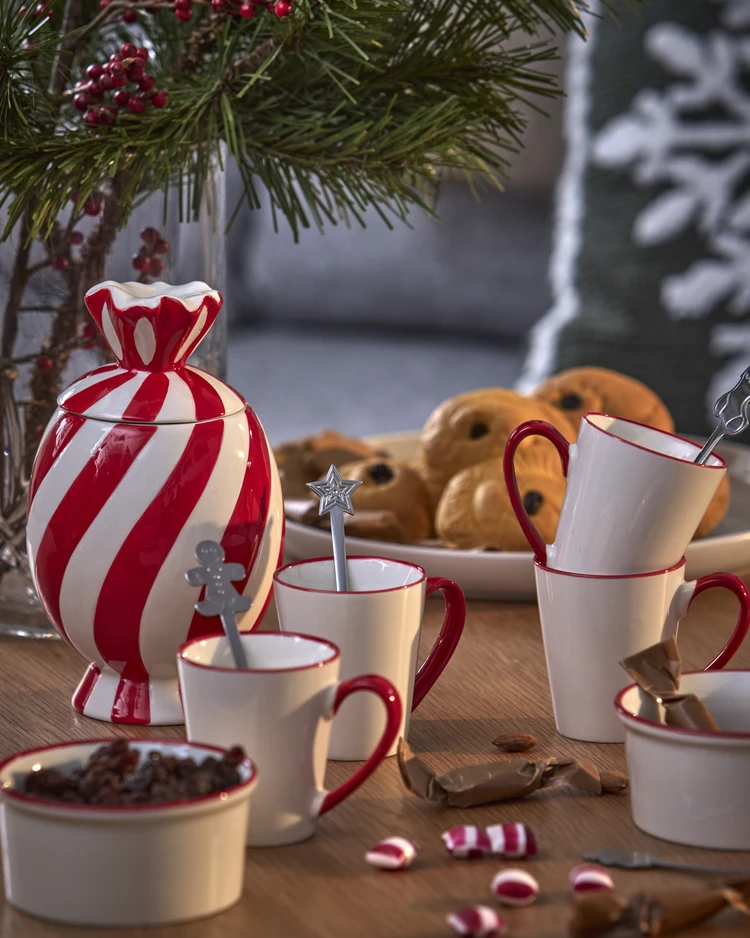 Glögg - Mugg, H 7,5 Ø 6,5 cm, 12 cl, 4-pack - inspiration