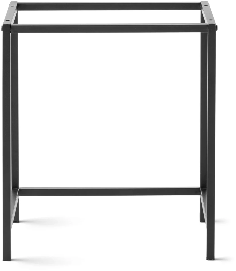 Plint - Underrede till sängbord som passar Plint sängbord vägghängt, 39x26,5x45 cm - Svart