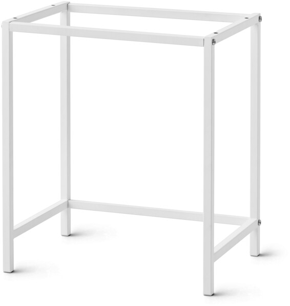 Plint - Underrede till sängbord som passar Plint sängbord vägghängt, 39x26,5x45 cm - Vit