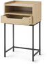 Plint - Sängbord med 1 låda & 1 hylla, 40x30x25 cm - Beige
