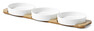 Rafaela - Serveringsset, 48,5x14,5 cm - Vit
