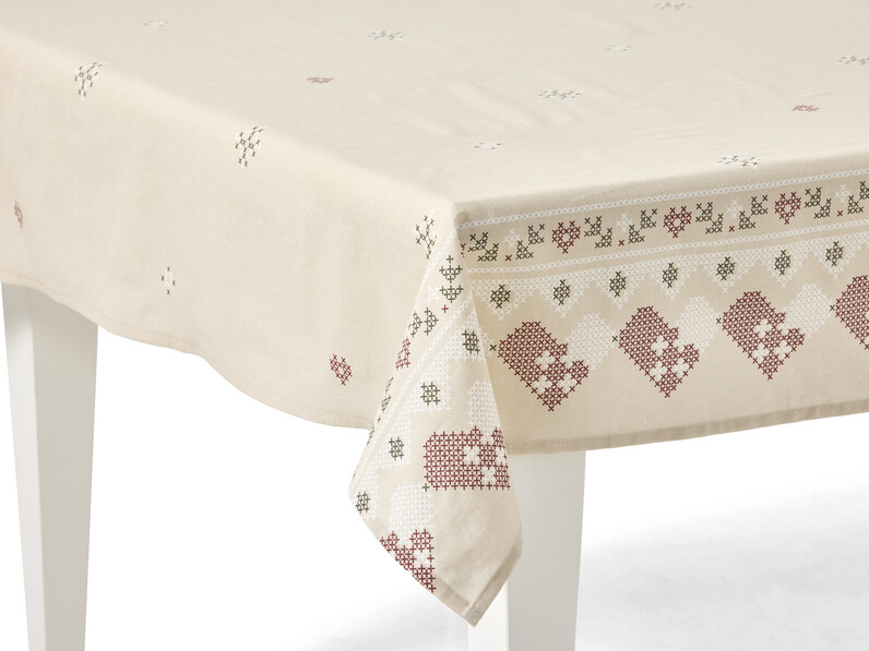 Stina - Duk, 140x350 cm - Beige
